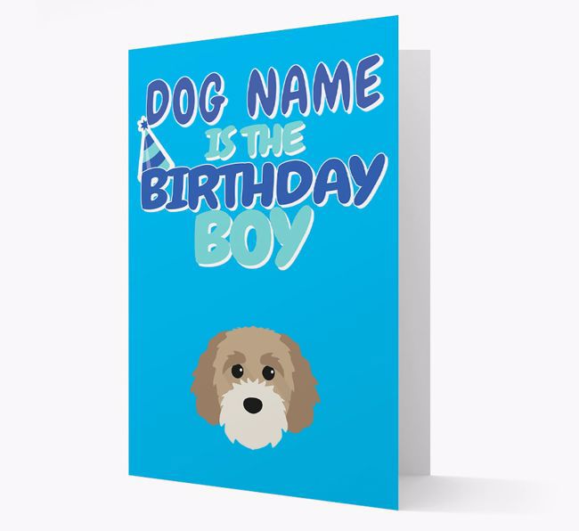 'Birthday Boy' Card with {breedFullName} Icon